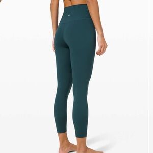 Lululemon Align Pant Legging II 25" Submarine Green Blue